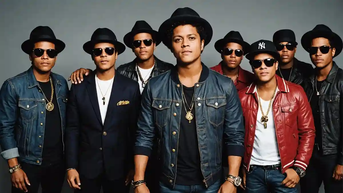 What is the name of the group that is indispensable to Bruno Mars’s music production and live performances?