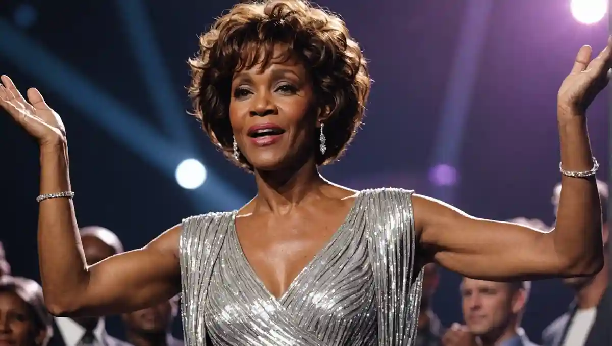 Who portrayed Whitney Houston in the 2022 biographical film 'Whitney Houston: I Wanna Dance with Somebody'?