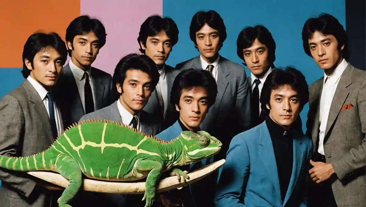 1980년에 일본에서만 발매된 앨범 ‘Chameleon’에는 한 유명한 그룹이 작곡에 참여했습니다. 그 그룹은 누구인가요?