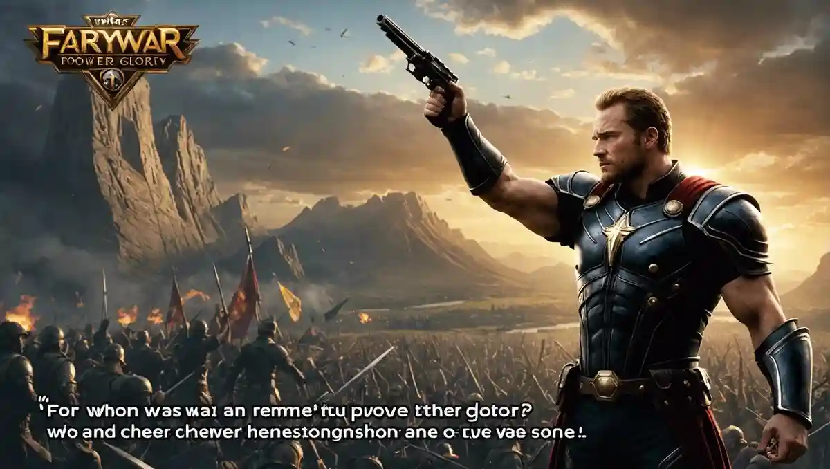For whom was the song “POWER AND GLORY” originally written as a theme song?