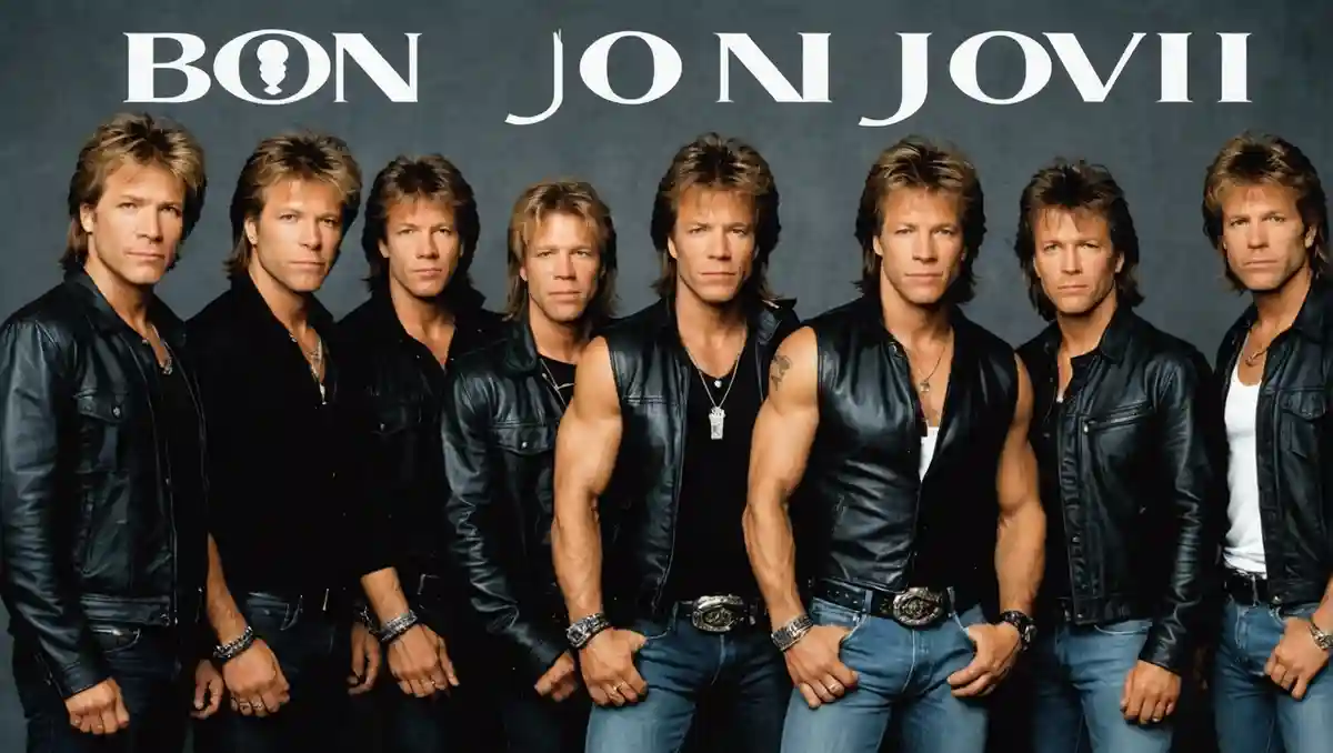 How many original albums did Bon Jovi release in the 1990s?