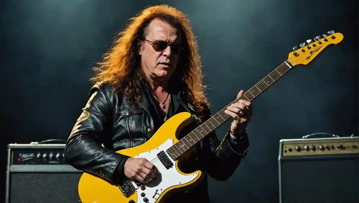 What car model does Yngwie Malmsteen like so much that he puts stickers of it on his guitar?