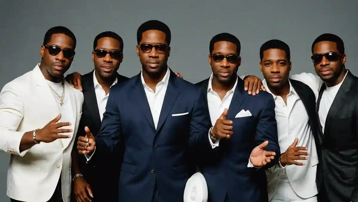 What is the smash hit number that featured a collaboration with the vocal group Boyz II Men?