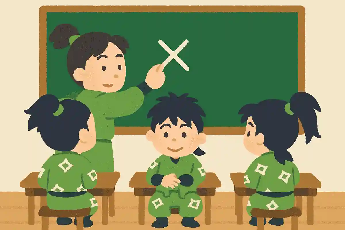 What class is Rantarō, the protagonist of Nintama Rantarō, in?