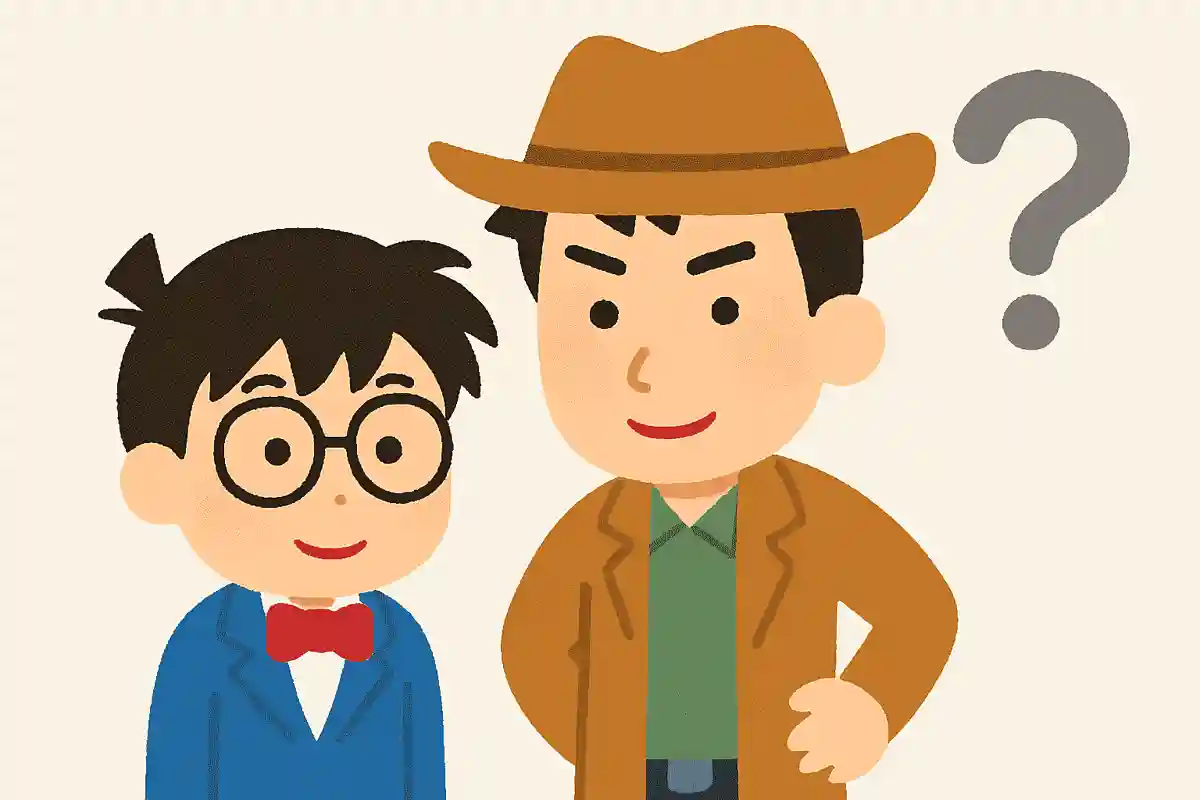 Who is known as Conan’s collaborator, referred to as the high school detective of the West?