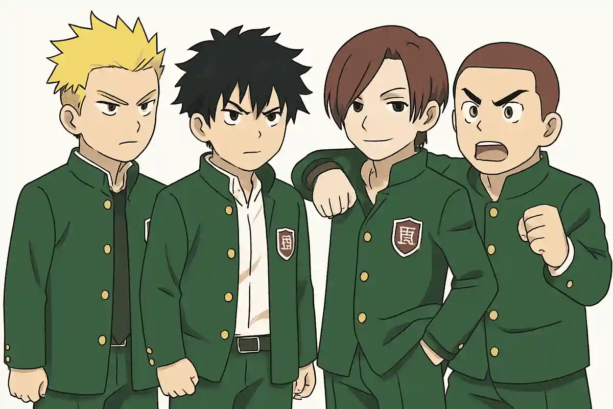 In WIND BREAKER, what is the group of students from Furin High School called?