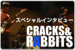 スペシャルインタビュー CRACKS&RABBITS 