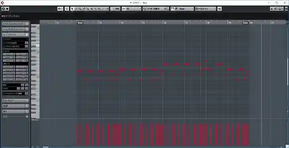 DTM. Bass programming screen