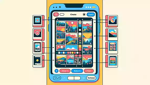 話題の「私を構成する9枚」の画像の作り方！おすすめアプリ