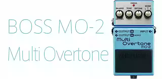 オクターバー・コーラスエフェクトを組み合わせた独創的なギター・コンパクトエフェクター BOSS MO-2 Multi Overtone